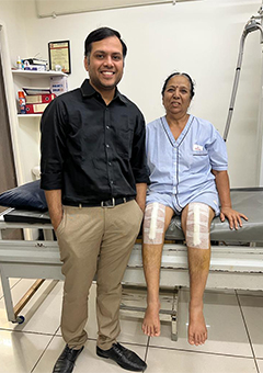Knee replacement case 47