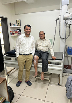 Knee replacement case 50