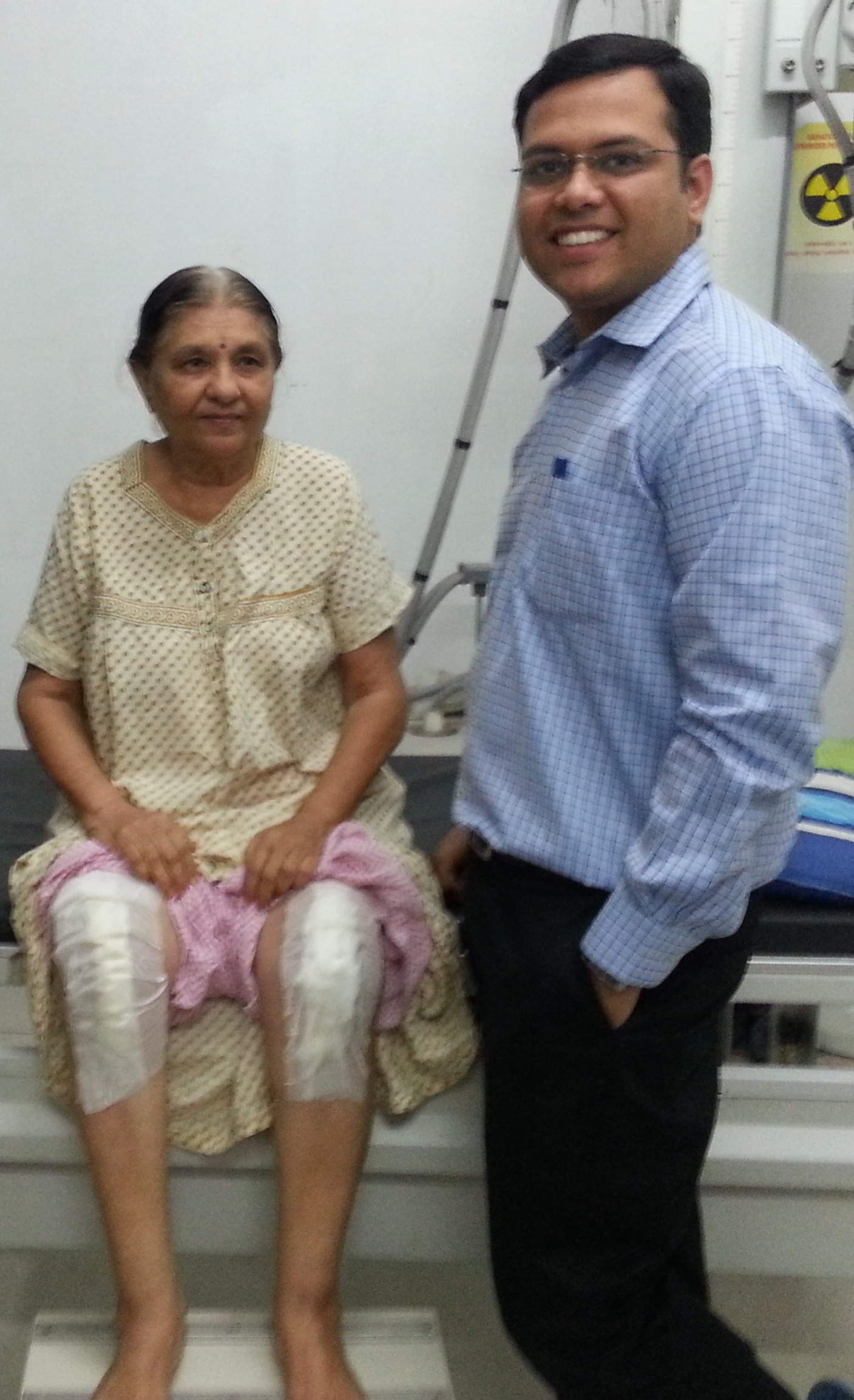 Knee replacement case 73